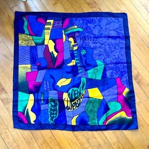 Huge Picasso 90s scarf